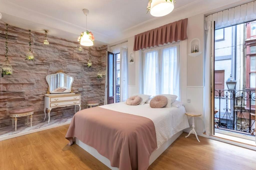 Apartamento Piso Diseno Deluxe Casco Viejo Entrada Autonoma Y Ascensor Bilbao Exterior foto